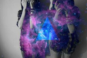 Blue Galaxy Girls Hipster Pretty Purple Image On Favim