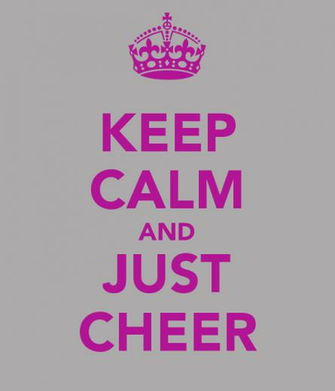 Keep Calm And Just Cheer Carry On Image Generator