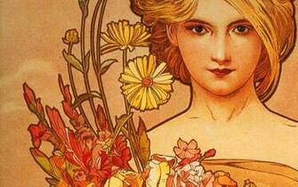Alphonse Mucha Wallpaper