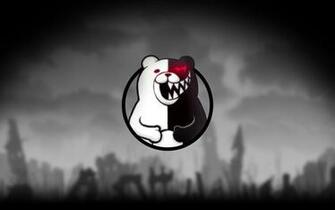 Simple Monokuma Wallpaper