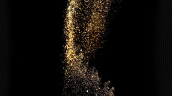 High Resolution Gold Glitter Background Wallpaper