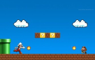 Wallpaper Super Mario Bros HD By Dshepe