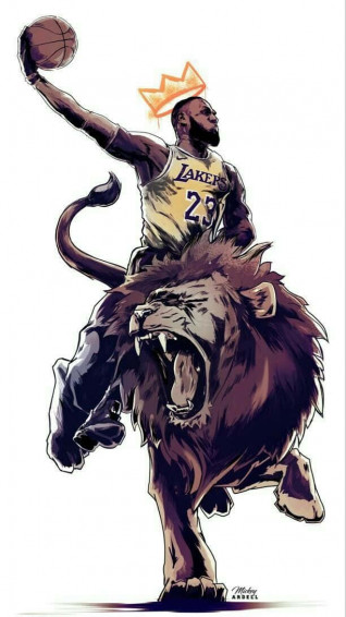 King Lebron James Wallpaper