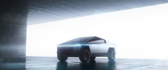Tesla Cybertruck Electric Pickup Ultra HD Desktop Background