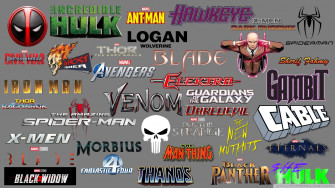 Marvel Logos 4k UHD Wallpaper For UltraHD Desktop And Tv