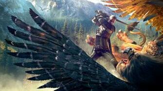 The Witcher Wild Hunt Gameplay Wallpaper HD