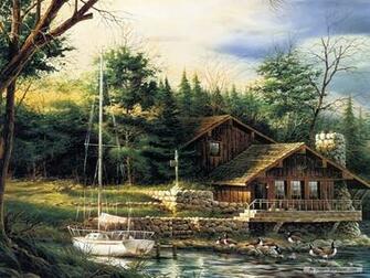 Wallpaper Art Terry Redlin