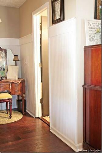 Beadboard Wallpaper