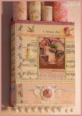 Vintage Wallpaper Wall Box I Love It