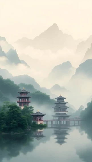 Chinese Landscape Wallpaper