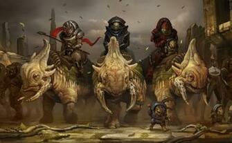 Mass Effect Krogan HD Wallpaper Art