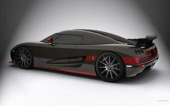 Black Red Cars Koenigsegg Wallpaper