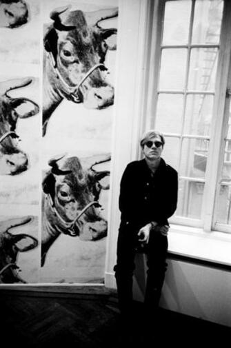 Steve Schapiro Andy Warhol Cow Wallpaper New York