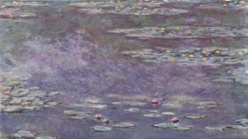 Claude Monet Wallpaper Purple Water Lilies