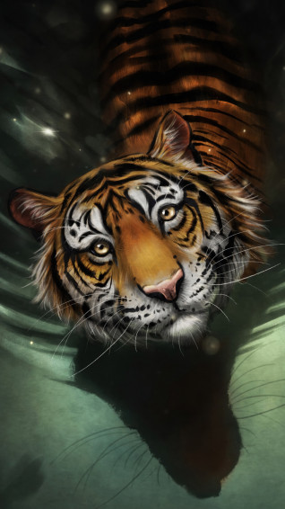 Apple Tiger Wallpaper