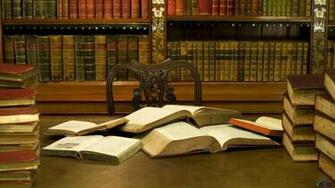 Wallpaper Old Library X Desktop And