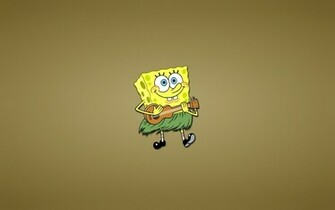 Wallpaper Spongebob Squarepants Ukulele