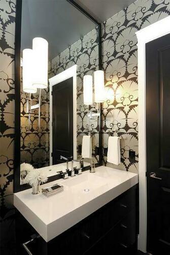 Art Deco Wallpaper For The Bathroom Decoist