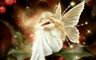Beautiful Christmas Angels Desktop Wallpaper On