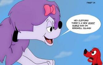 Cleo The Giant Purple Dog By Furrymusclegrowthfan