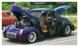 Purple Street Rod By Theman268