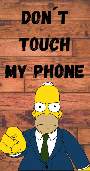 Funny Get Off My Phone Wallpaper