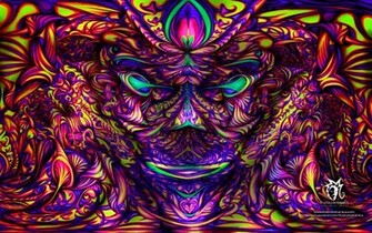 Psychedelic Trippy Artwork Colors Wallpaper