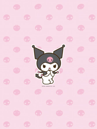Respect The Kitty Kuromi Wallpaper