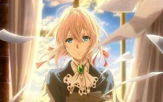 Wallpaper Violet Evergarden Novel Manga Anime