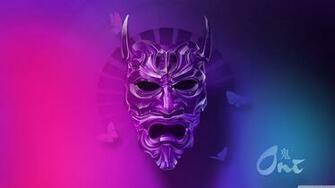 Oni Mask 4k HD Desktop Wallpaper For Ultra Tv Wide