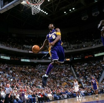 Kobe Bryant Dunks Wallpaper Desktop Background