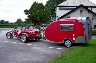 Predator Trike With Camper Wallpaper