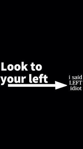 Look Left Trending Funny Wallpaper Phone