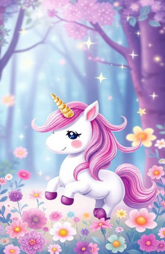 Cute Unicorn Wallpaper