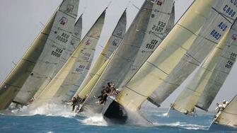 Regatta Sailing Race Racing Boat Wallpaper