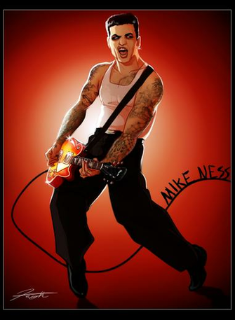 Mike Ness Social Distortion By Djcoulz