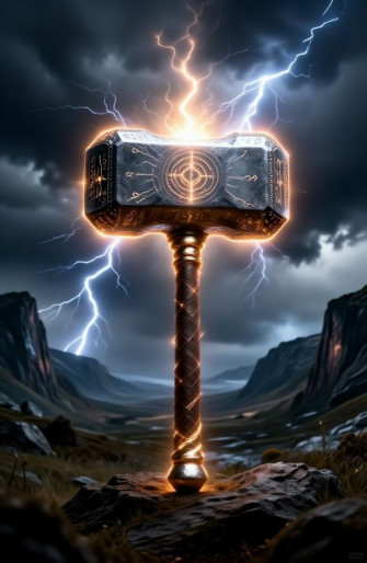 Thor S Hammer Wallpaper