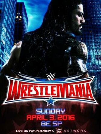 Wwe Wrestlemania Poster By Crispy6664