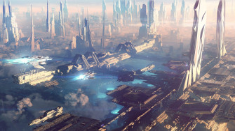 Futuristic HD Background Wallpaper