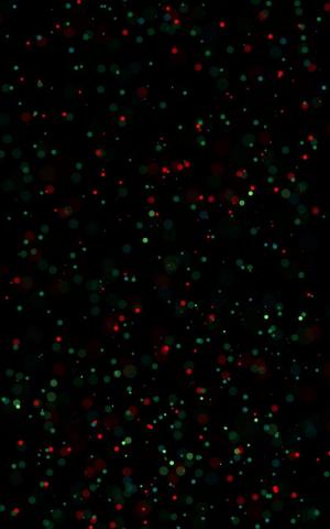 Wallpaper Points Green Glare Bokeh Red Circles And Black