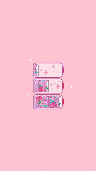 Aesthetic Pink Wallpaper With Flowers