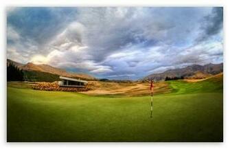 Beautiful Golf Course HD Desktop Wallpaper High Definition