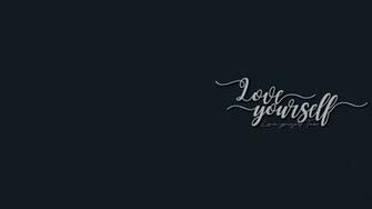 Love Yourself Bts Computer Wallpaper Top