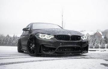 Bmw Light Winter Black Snow F80 Sight Led 1080p Wallpaper
