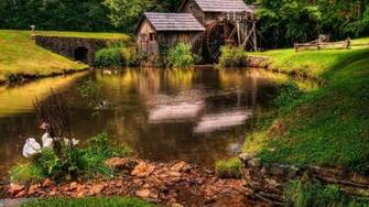 Most Beautiful Cottage High Resolution Wallpaper For