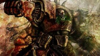 Artwork Chaos Space Marine Warhammer 40k Wallpaper