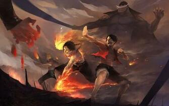Monkey D Luffy Portgas Ace HD Wallpaper