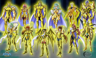 Saint Seiya Gold Saints Wallpaper Desktop