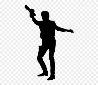 Han Solo Silhouette Star Wars Tee Edward Fielding