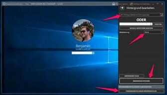 Der Windows Login Hintergrund Ist In Wenigen Sekunden Angepasst